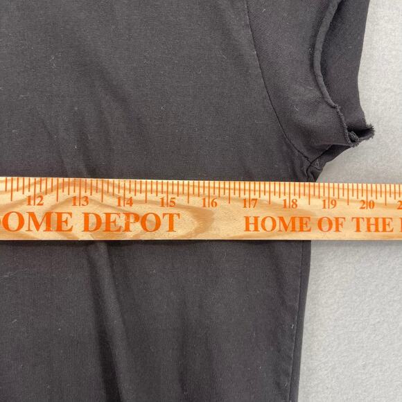 YoungLA T-shirt Unisex size Medium Black Model 412 Short Sleeve Fitted - Picture 5 of 11